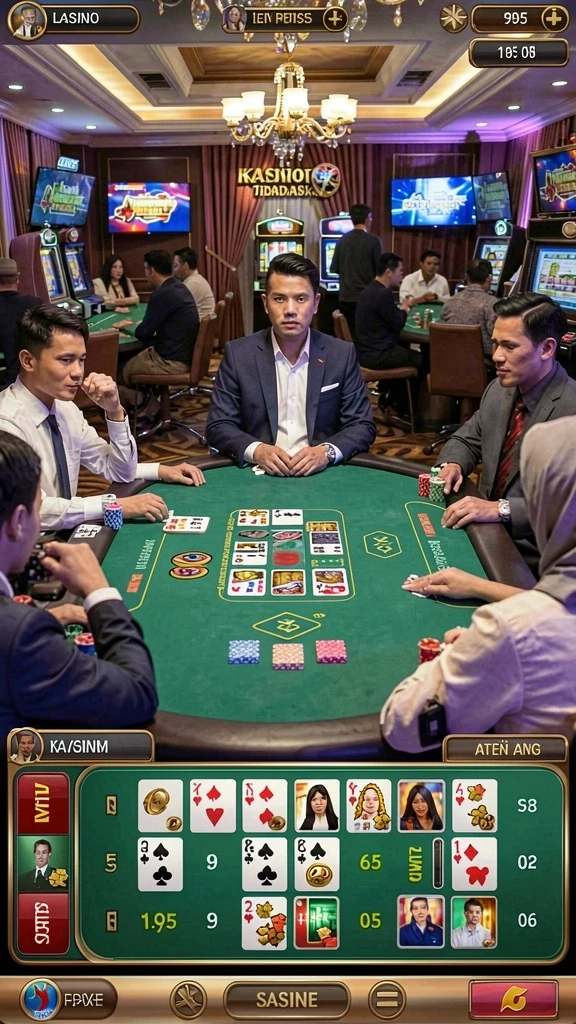 Karakter unik dengan kemampuan berbeda.