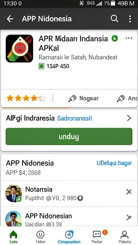 Karakter-karakter unik dalam permainan.