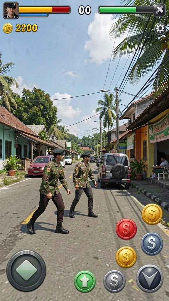 Mode permainan yang adiktif dan menantang.