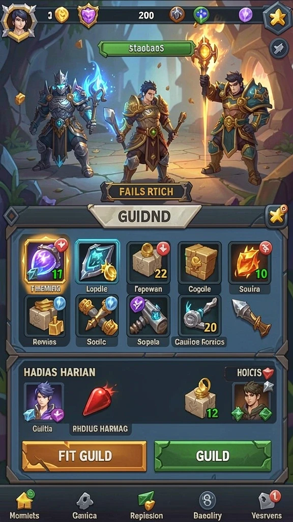 Interaksi dengan NPC yang memberikan quest menarik.