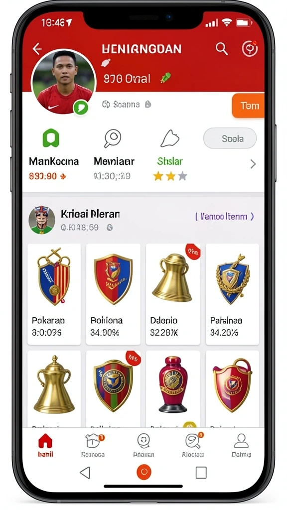 Contoh hadiah yang dapat dimenangkan di BIGWINNER.