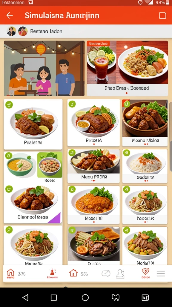 Tampilan awal DEWA1000 yang menarik.