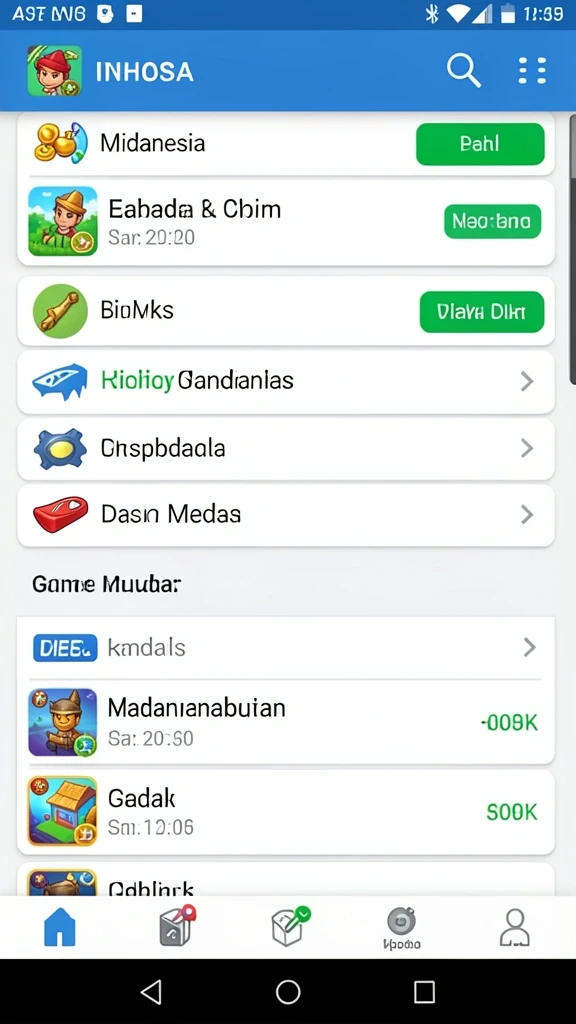 Karakter yang dapat disesuaikan dengan berbagai pilihan.
