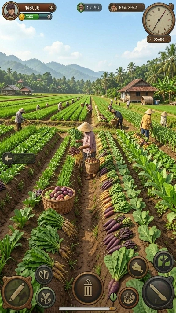 Tampilan grafis yang menawan dan penuh warna.