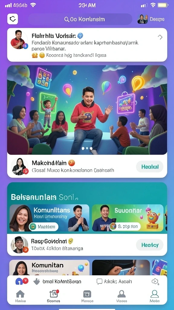 Fitur putaran yang seru dan menantang.