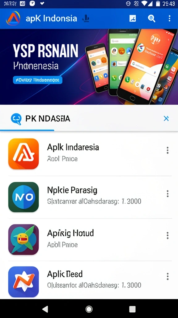 Tampilan antarmuka yang bersih dan modern.