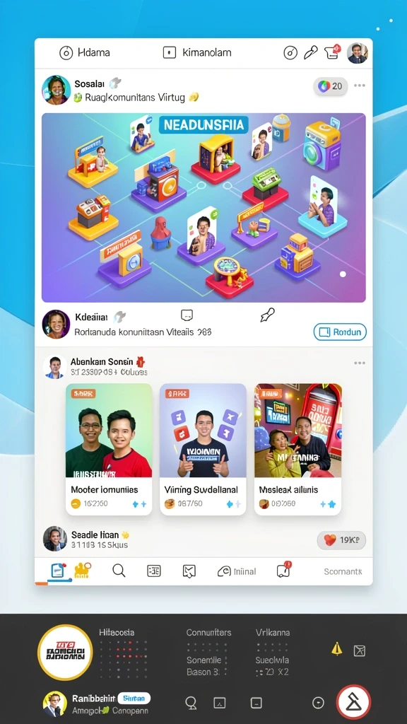 Tampilan awal permainan yang menggugah selera.
