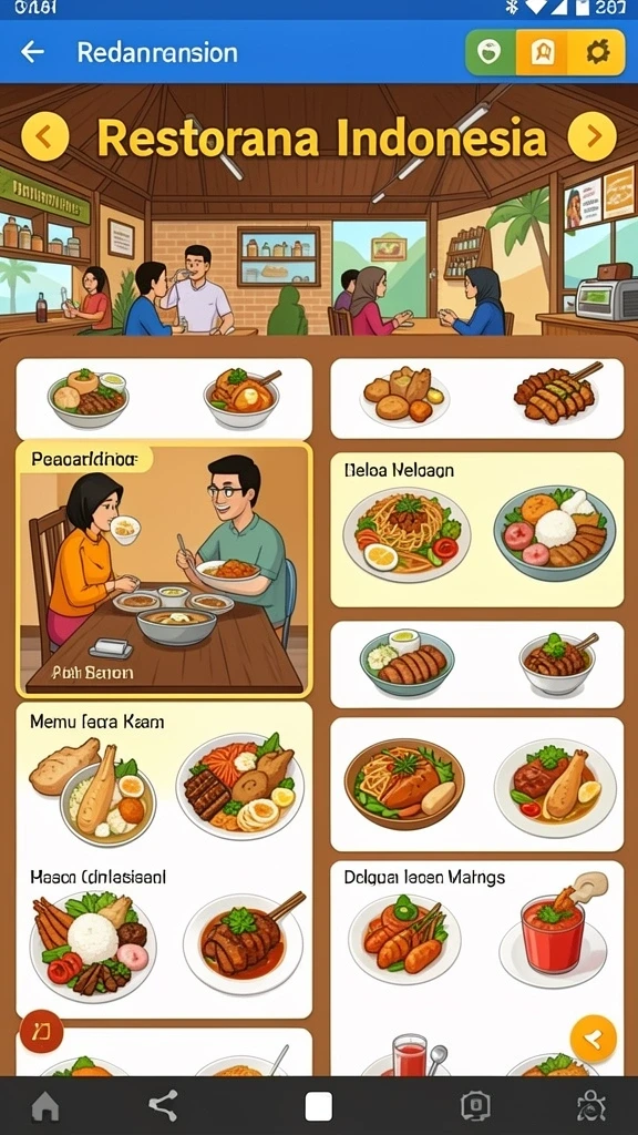 Aksi seru dalam pertarungan melawan musuh.