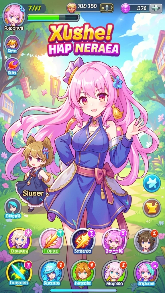 Screenshot IDAMANTOTO: Tampilan menu utama yang menarik.