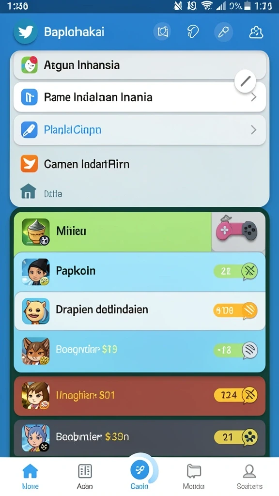Gambar peserta event yang sedang bersaing dengan semangat.