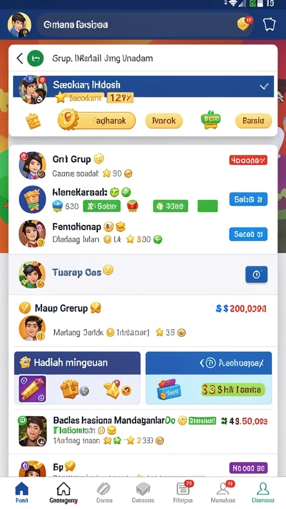 Fitur komunitas yang aktif dan mendukung antar pemain.