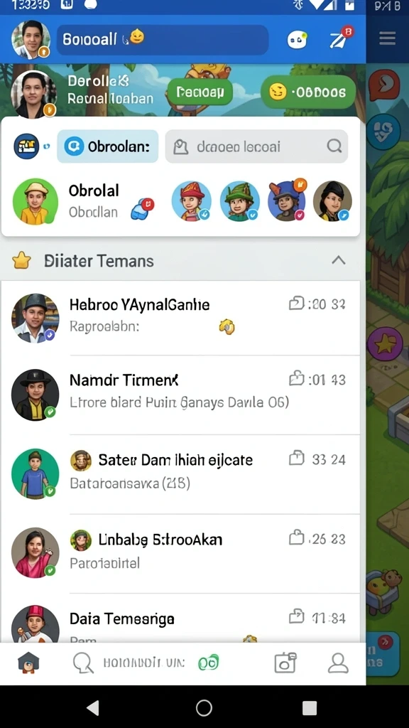 Tangkapan layar fitur sistem reward.