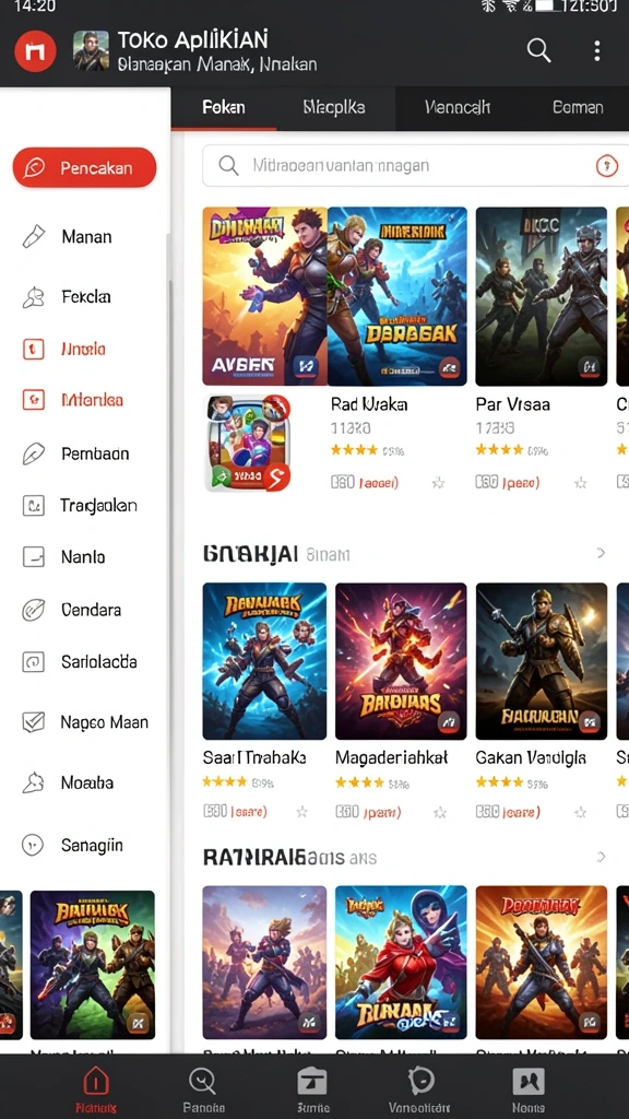 Fitur interaksi sosial yang menyenangkan dan mengasyikkan.