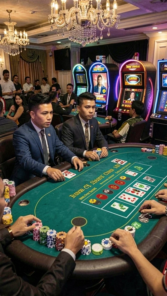 Tampilan mesin slot yang menarik.