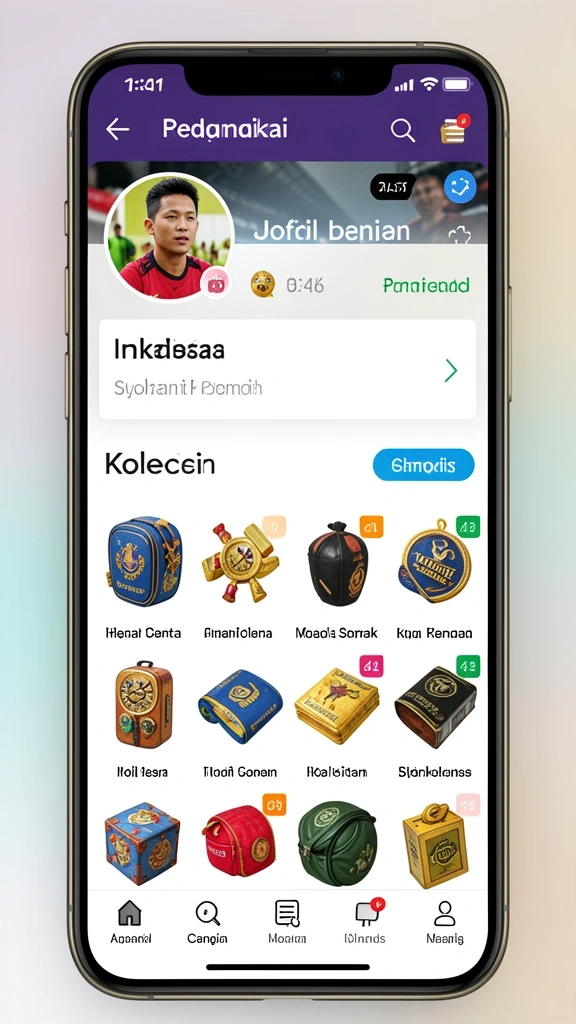 Karakter unik dengan kemampuan yang berbeda-beda.