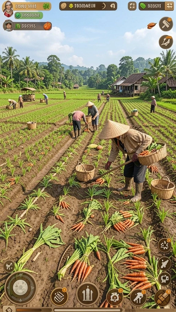 Tampilan menu awal yang intuitif dan menarik.