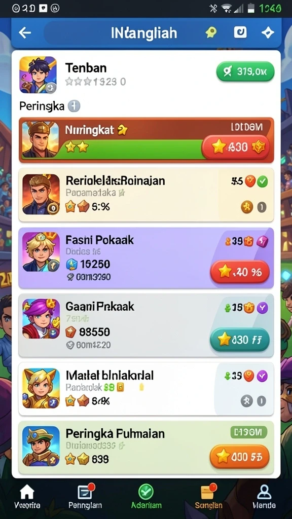 Tampilan antarmuka yang menarik dan mudah digunakan.