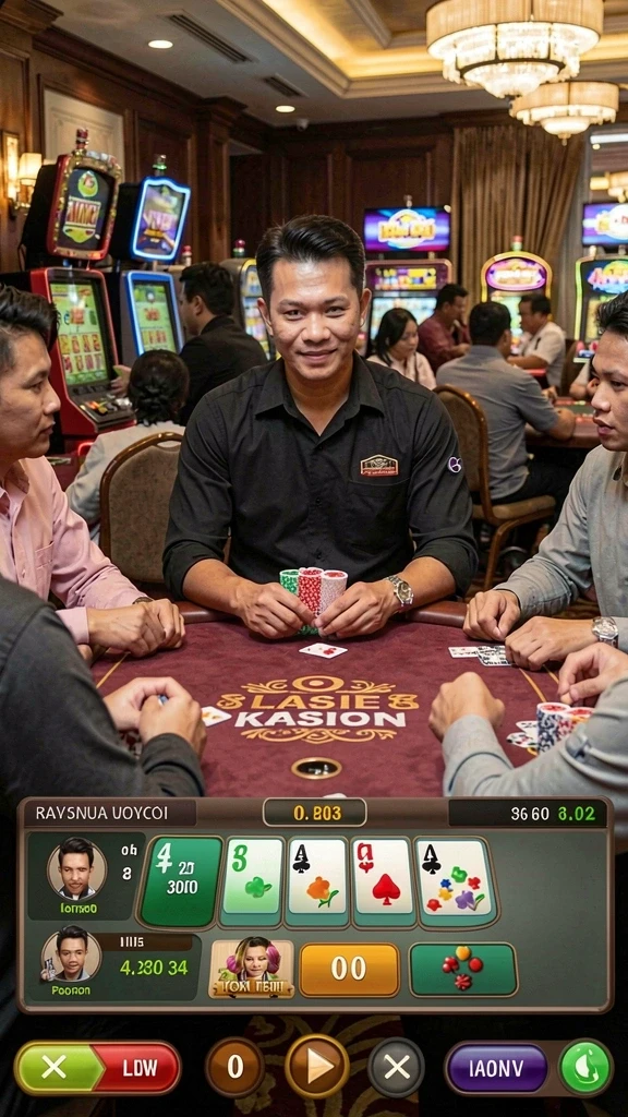 Tampilan awal game yang menarik dan penuh warna.