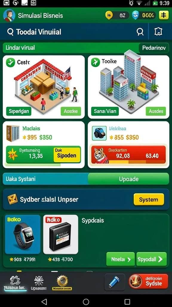 Tampilan antarmuka yang menarik dan mudah digunakan.