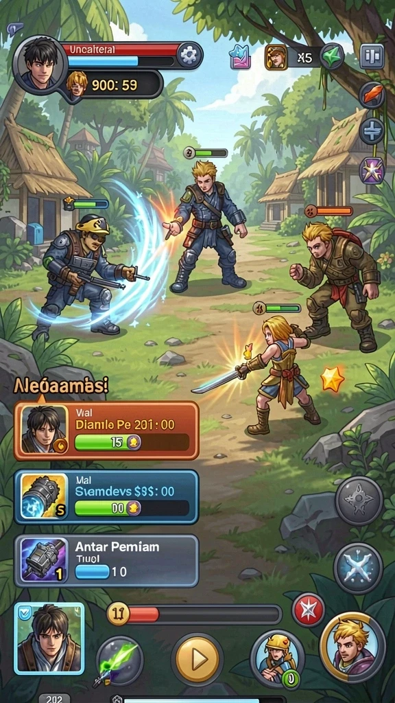 Mode multiplayer yang seru dan kompetitif.