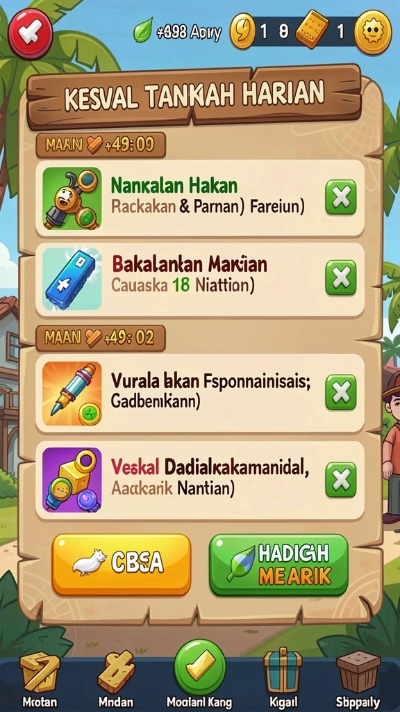 Grafis menawan yang membawa pemain ke dunia fantasi.