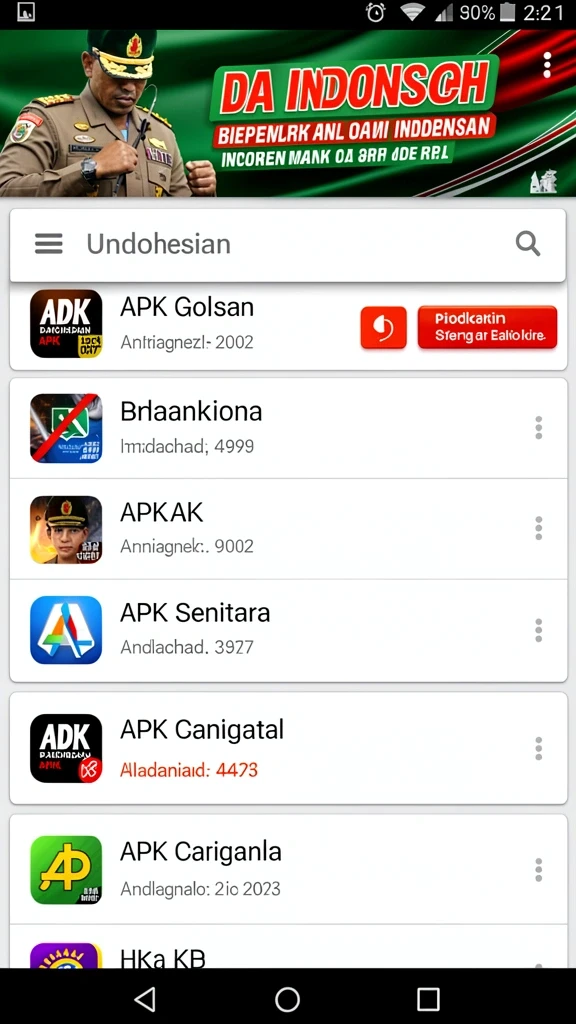 Screenshot menampilkan mode turnamen yang seru.
