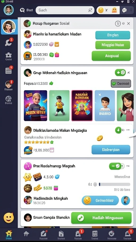 Grafis berkualitas tinggi yang menambah keseruan permainan.