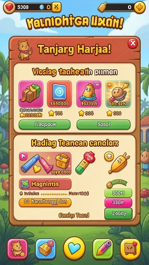 Fitur multiplayer untuk bermain bersama teman.