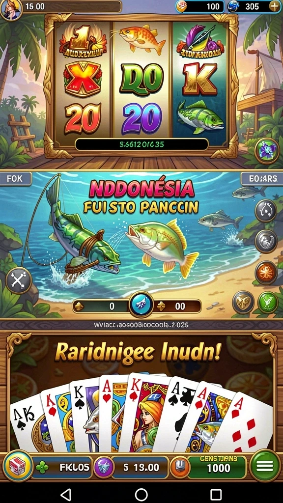 Fitur event harian yang menggiurkan dan menarik.