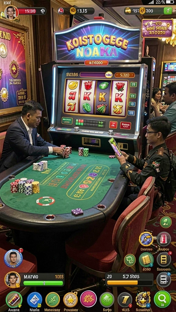 Karakter utama dalam RPLOOT siap menjelajah.
