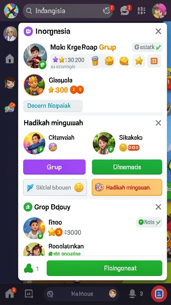 Tantangan menarik yang bikin ketagihan untuk diselesaikan.