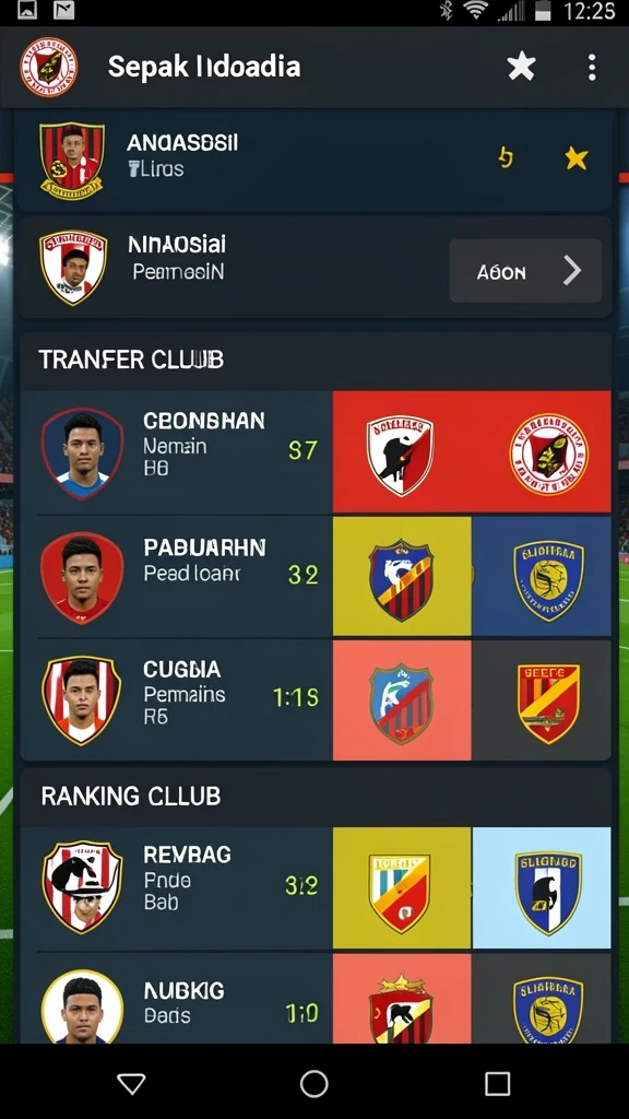 Tampilan antarmuka utama SENSATIONAL77 yang menarik.