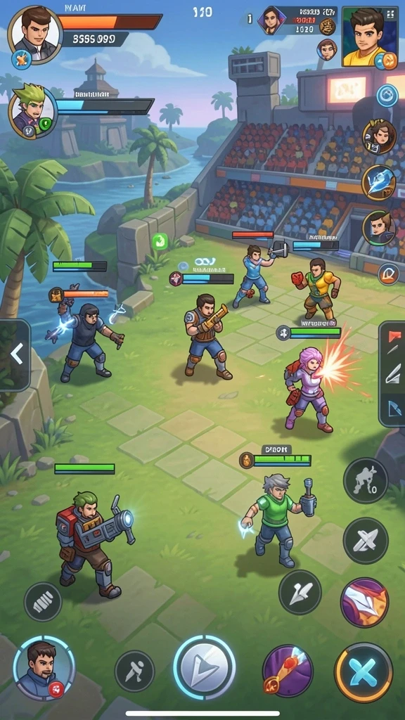 Screenshot menunjukkan level permainan yang menarik.
