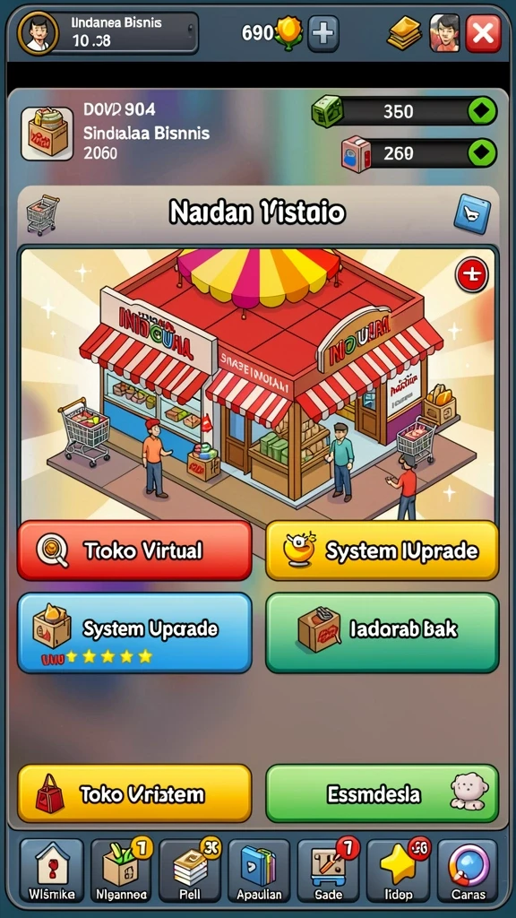 Grafis permainan yang menarik perhatian.