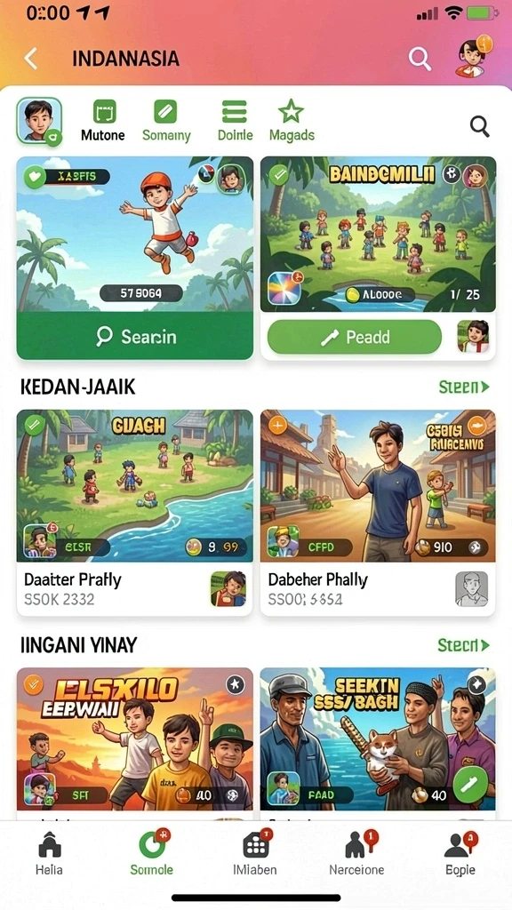 Tampilan antarmuka yang menarik dan mudah digunakan.