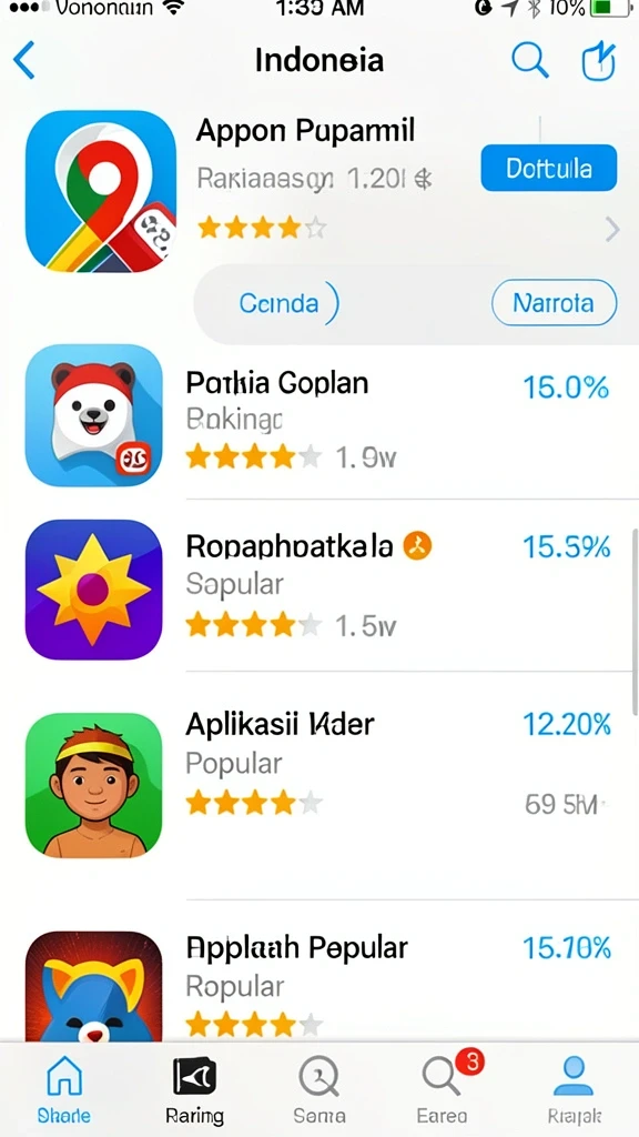 Karakter-karakter dengan desain menarik dan kemampuan khusus.