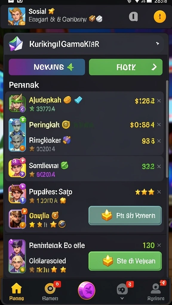 Banyak pilihan slot dengan tema yang beragam.