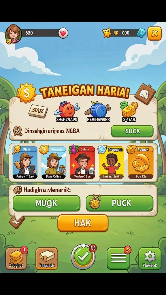Level baru dengan tantangan menarik dan karakter unik.